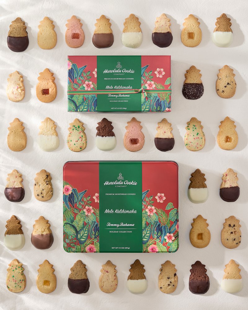 Tommy Bahama x Honolulu Cookie Company® Mele Kalikimaka Gift Box