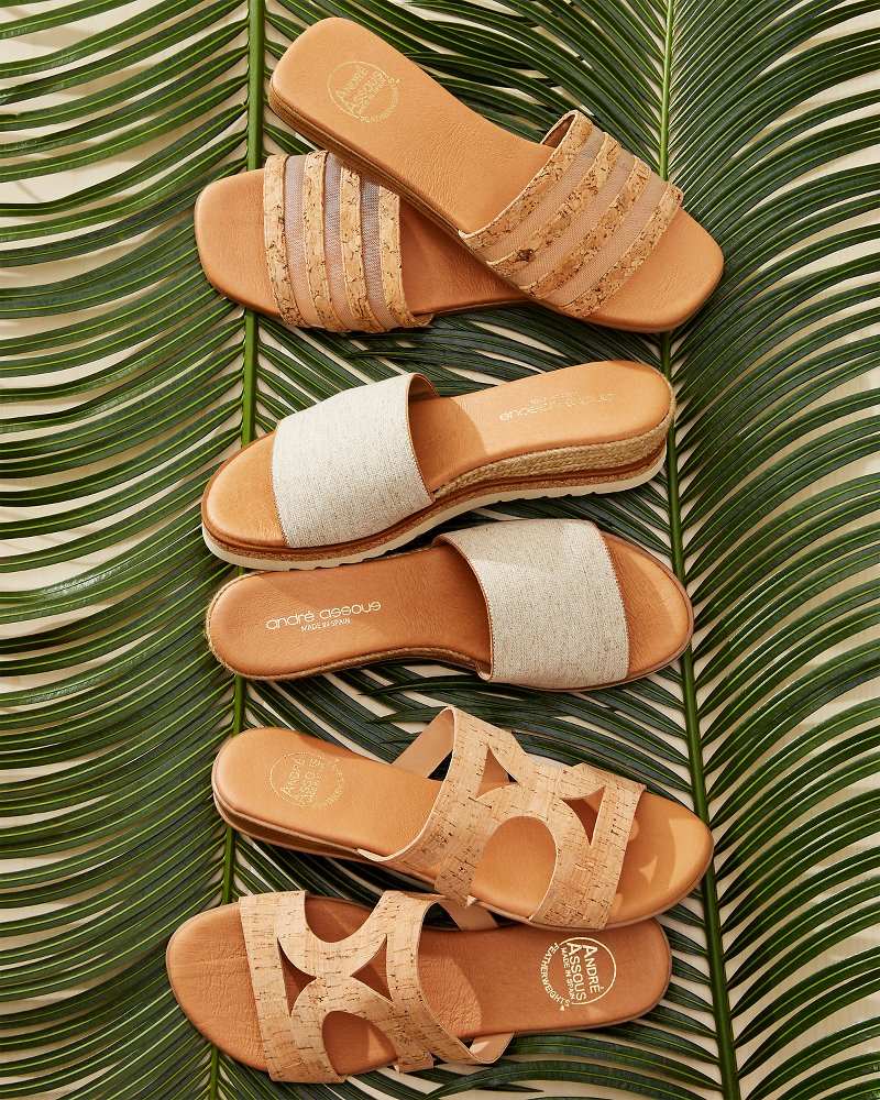 André Assous Nailea Cork Sandals