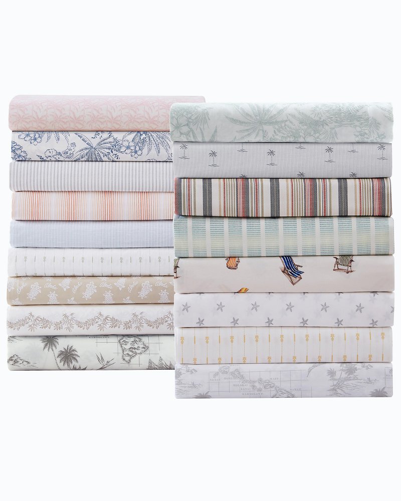 Lovely Palms 4-Piece Queen Sheet Set