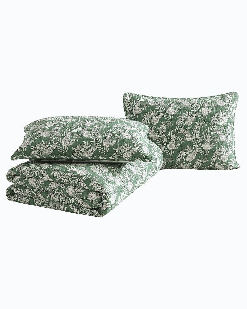 Pineapple Venture 3-Piece Full/Queen Quilt Set