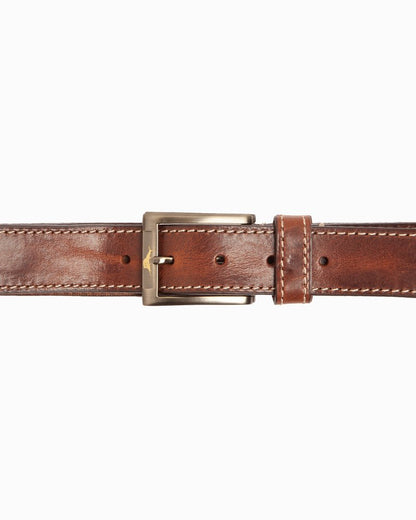 Heavy Stitch Leather Belt