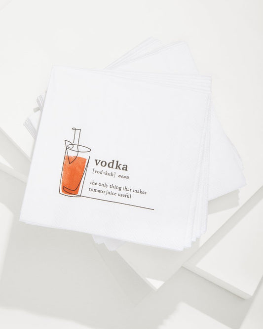 Vodka Cocktail Napkins