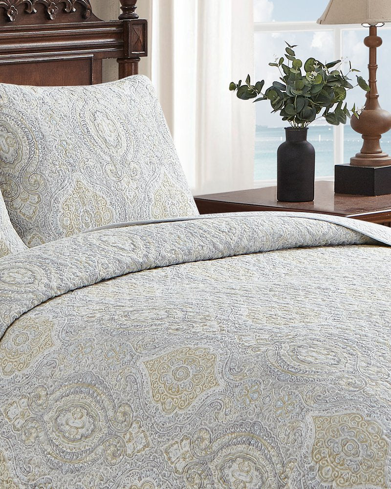 Turtle Cove 3-Piece King Quilt Set