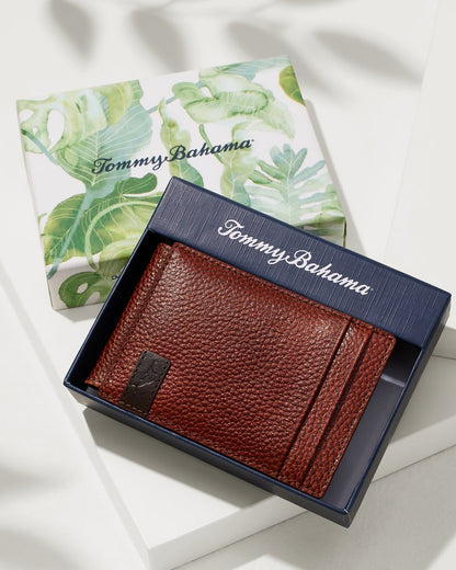 Scotchgrain Leather Magnetic Front Pocket Wallet