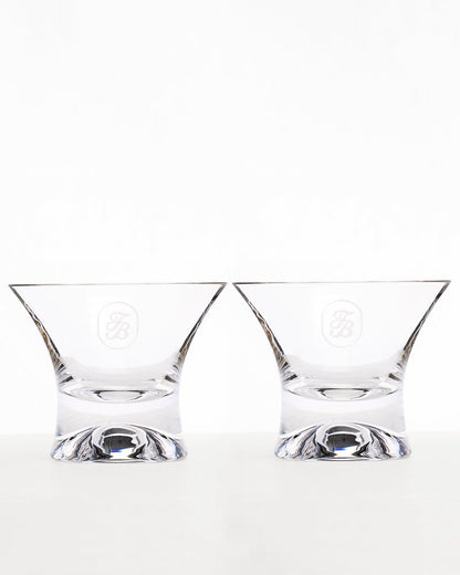 Tommy Bahama Crystal Manhattan Glasses