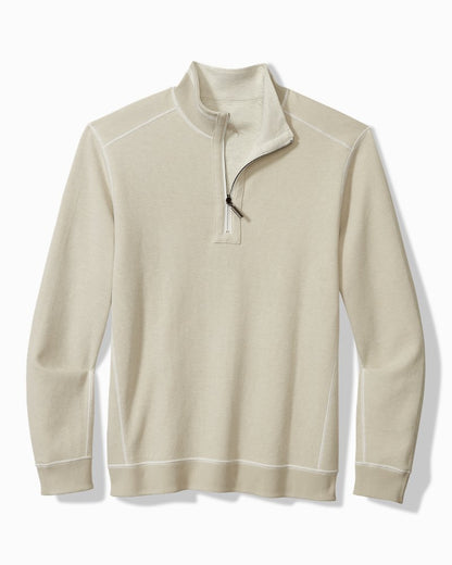 Big & Tall Flip Coast Reversible Half-Zip Sweatshirt