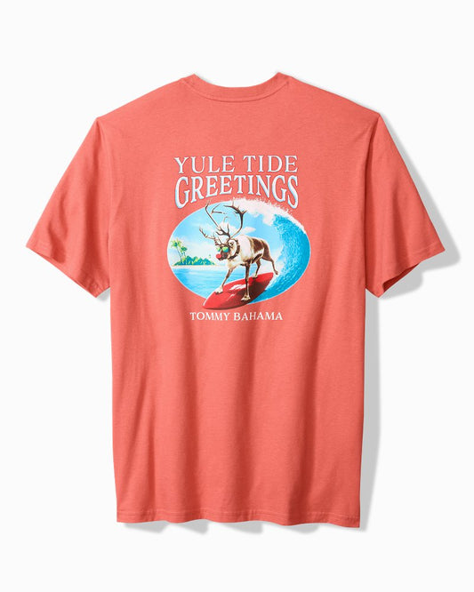 Big & Tall Yule Tide Greetings Graphic T-Shirt