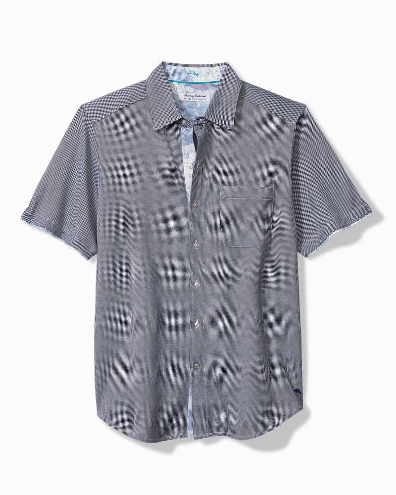 Big & Tall San Lucio Cali Blooms Happy Hour Knit Stretch Shirt
