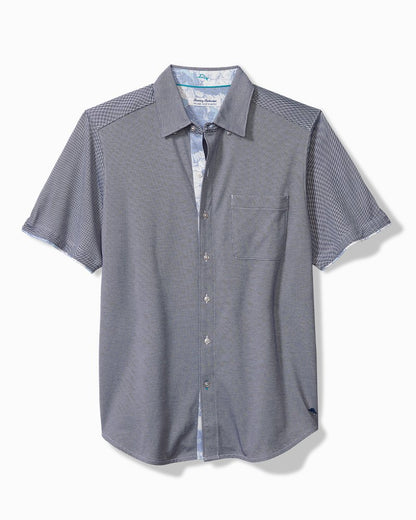 Big & Tall San Lucio Cali Blooms Happy Hour Knit Stretch Shirt