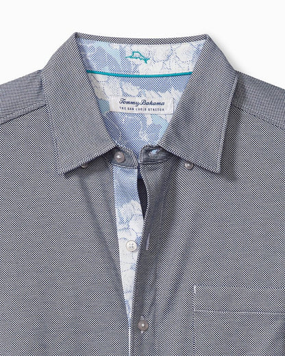 Big & Tall San Lucio Cali Blooms Happy Hour Knit Stretch Shirt