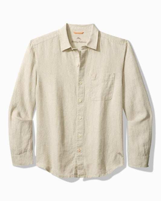 Big & Tall Sea Glass Breezer Linen Shirt