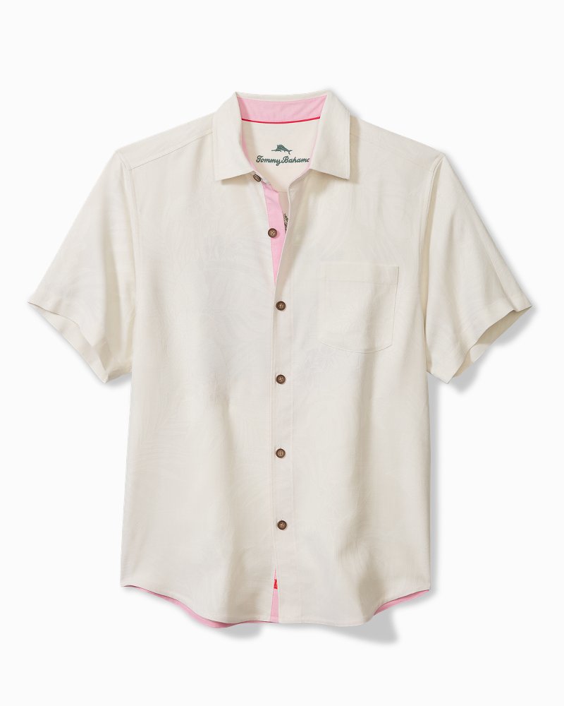 Big & Tall Surf the Yule Tide Silk Camp Shirt