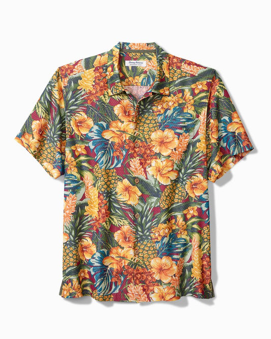 Big & Tall Coconut Point Sunset Canopy IslandZone® Camp Shirt