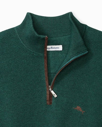 Big & Tall Marlin Luxe Half-Zip Sweater