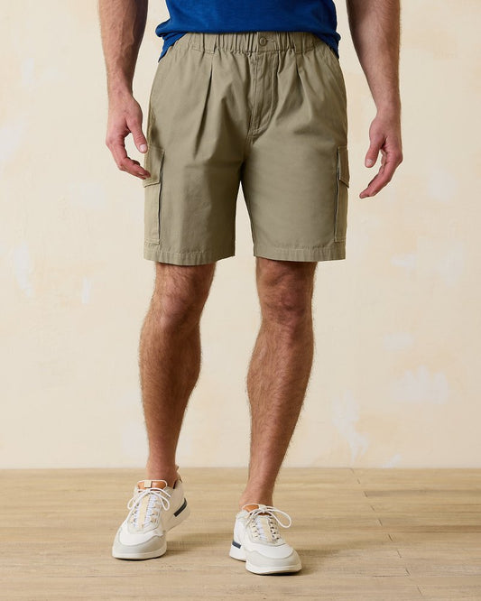 Big & Tall Bahama Survivor Elastic-Waist Cargo Shorts