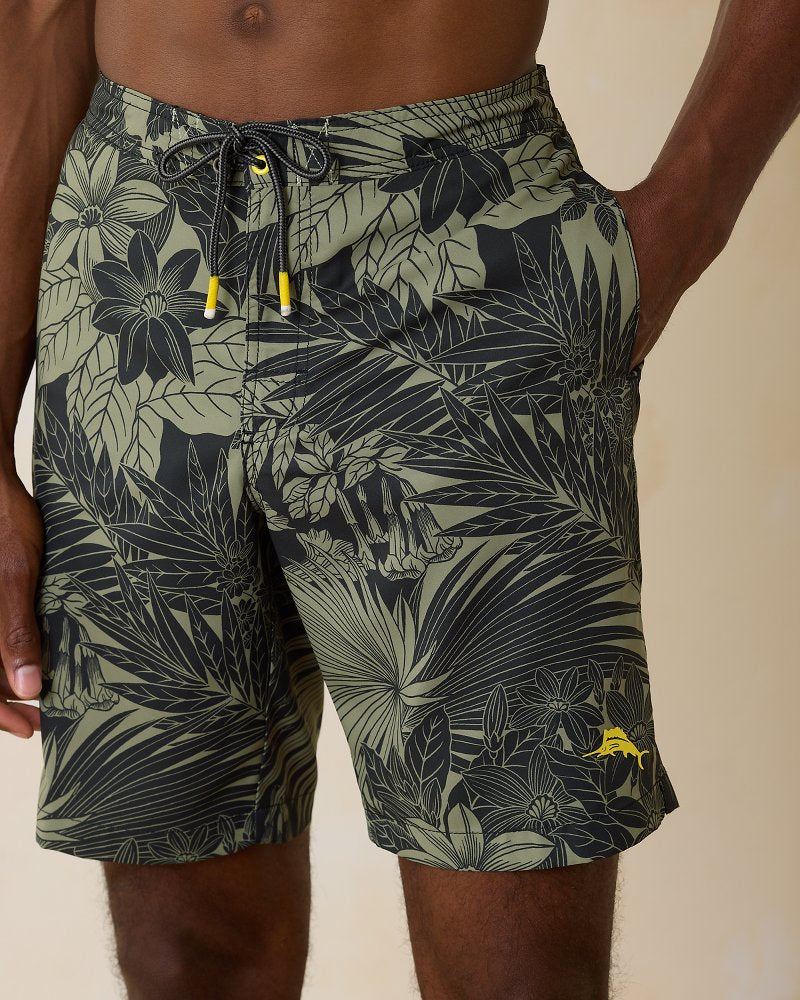 Big & Tall Baja Santiago Palms Boardshorts