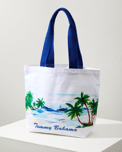 Beach Print Reusable Tote
