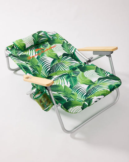 Tommy Bahama Tropical Fronds Deluxe Backpack Beach Chair