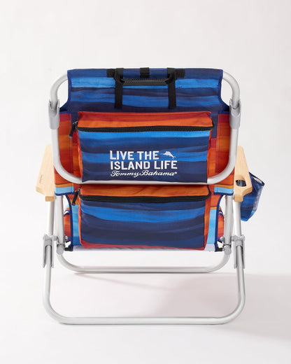 Tommy Bahama Sunset Stripe Deluxe Backpack Beach Chair