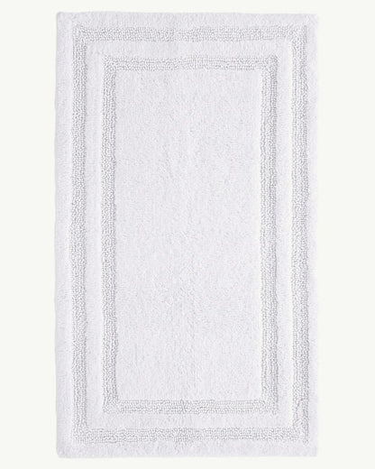 White Isla Bath Rug Set of 2
