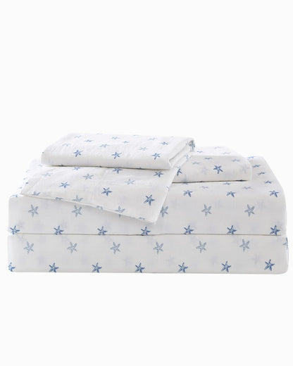Starfish Treasure 4-Piece Queen Sheet Set
