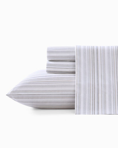 Kahanu Stripe 4-Piece King Sheet Set