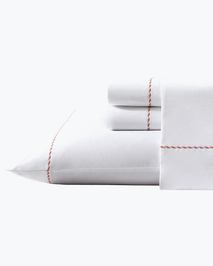 Solid 4-Piece Queen Sheet Set - Orange