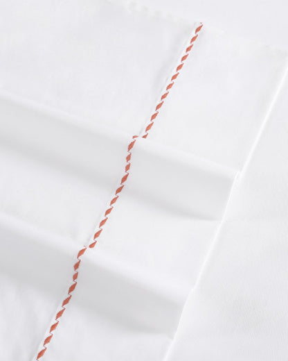 Solid 4-Piece King Sheet Set - Orange