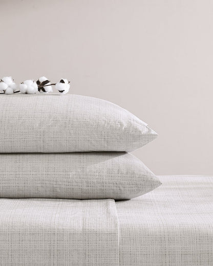 Raffia Linen Queen Sheet Set
