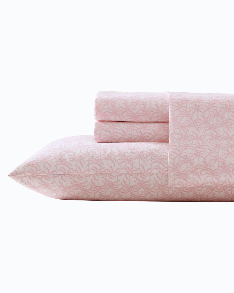 Lovely Palms 4-Piece King Sheet Set