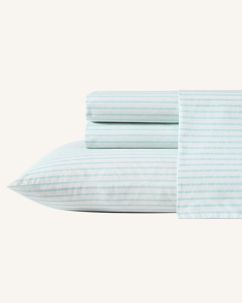 Cool Beach Stripe 4-Piece King Sheet Set