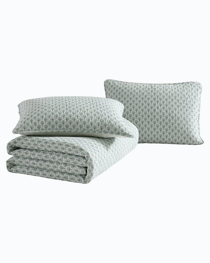Coastal Batik 3-Piece Full/Queen Quilt Set