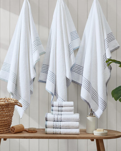 Cliff Side Blue 3-Piece Towel Set