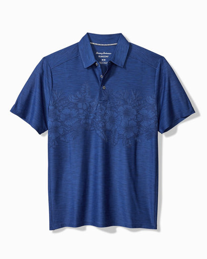 Palm Coast Hibiscus Border IslandZone® Polo