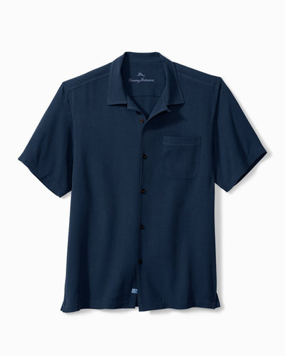 Hawaiian Herringbone Camp Shirt