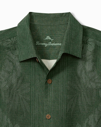 Bali Border Silk Camp Shirt
