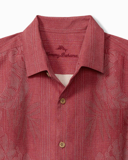 Bali Border Silk Camp Shirt