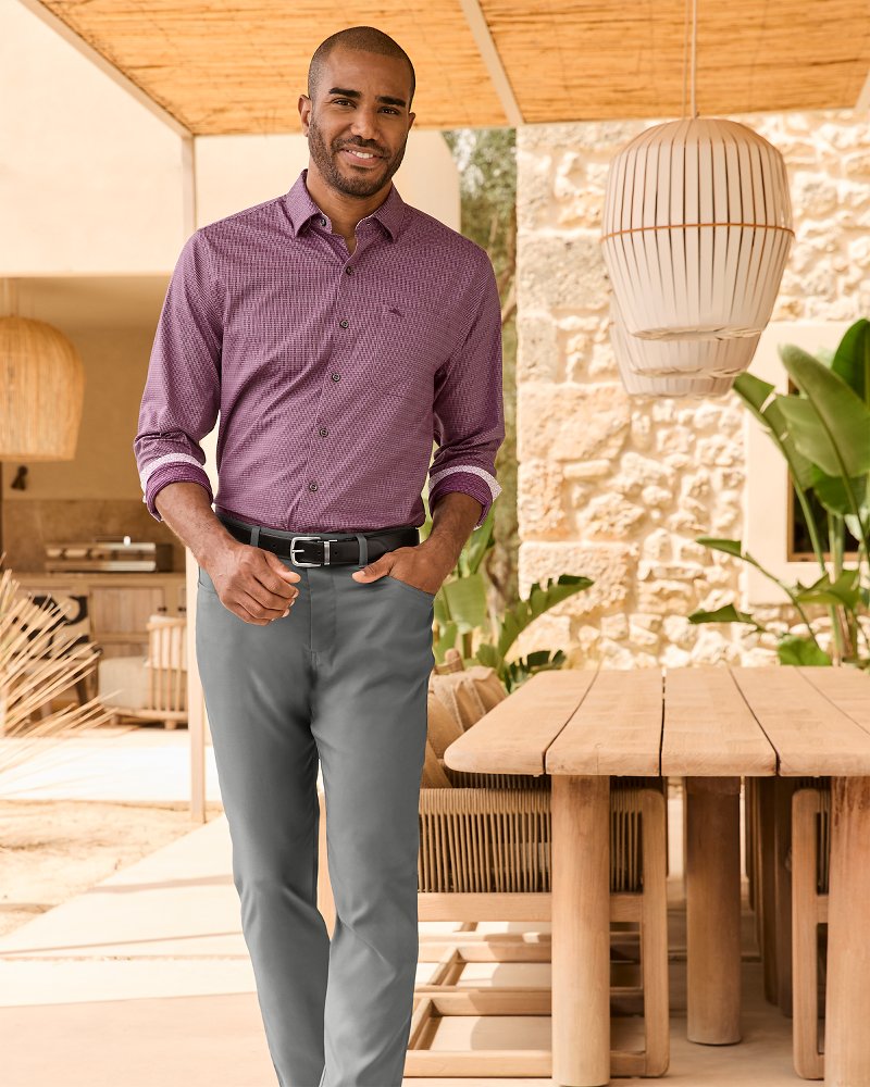 Sarasota Stretch Ventura Isles IslandZone® Stripe Shirt