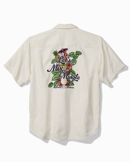 Let's Mix & Mingle Silk Camp Shirt
