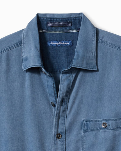 Ocean Wash Twill Long-Sleeve Shirt