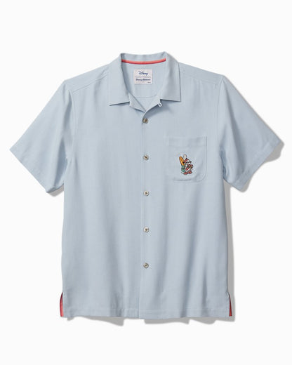 Disney Huladay Sleigh Ride Silk Camp Shirt