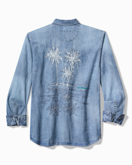 Palm Reflections Long-Sleeve Shirt