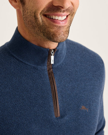 Marlin Luxe Half-Zip Sweater