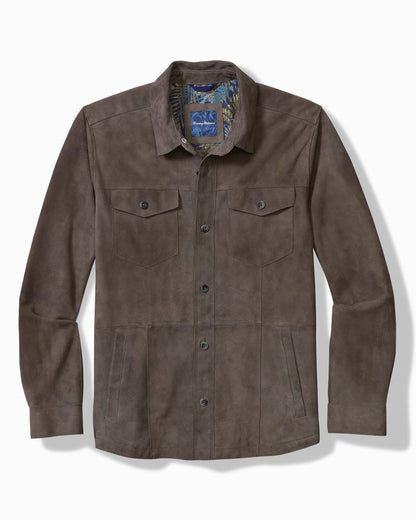 Boulder Ridge Suede Shirt Jacket