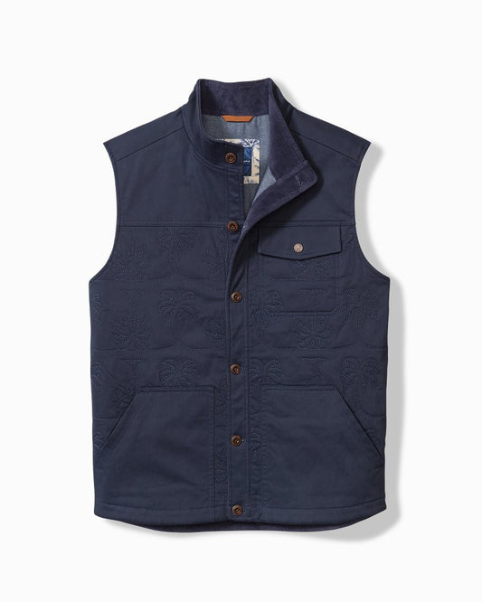 Palisades Palm Quilted Vest