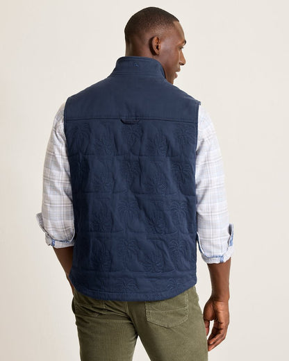 Palisades Palm Quilted Vest