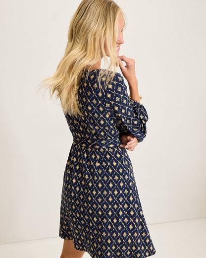 Diamond Cay Long-Sleeve Dress