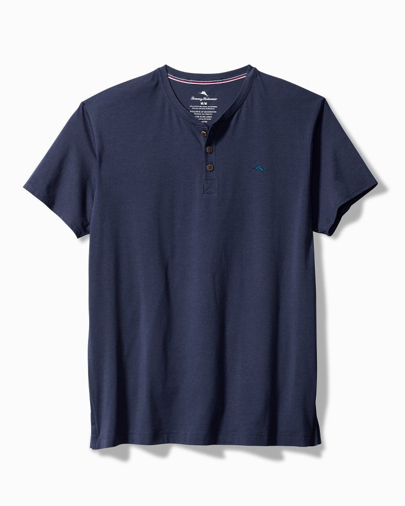 Big & Tall Jersey Short-Sleeve Henley