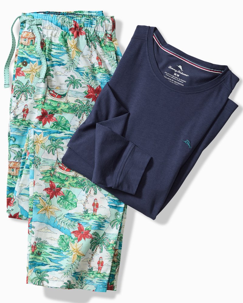 Jersey Long Sleeve & Pants Pajama Set