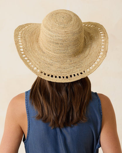 Isla Crochet Raffia Sun Hat